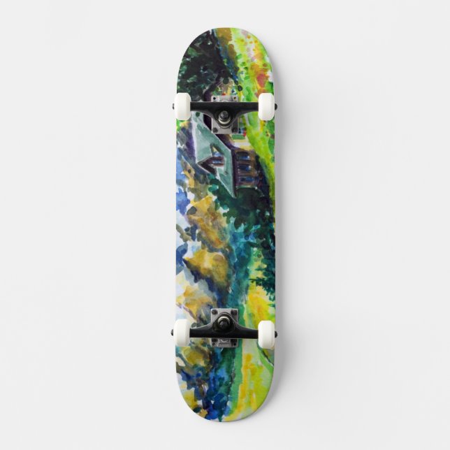 Skateboard Paysage (Recto)