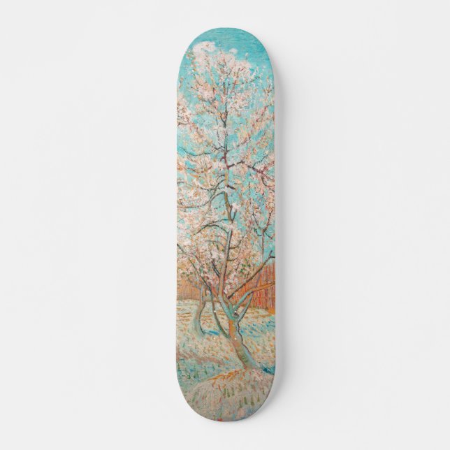 Skateboard Peach Tree rose, Vincent van Gogh (Devant)
