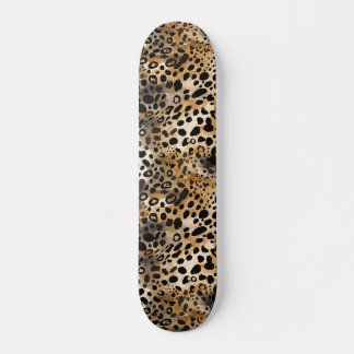 Skateboard Peau tache léopard Patinage