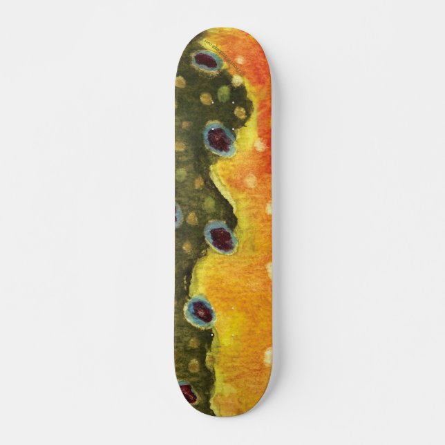 Skateboard Pêche à la truite (Devant)