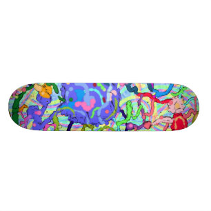 Skateboard Peignez les gouttes