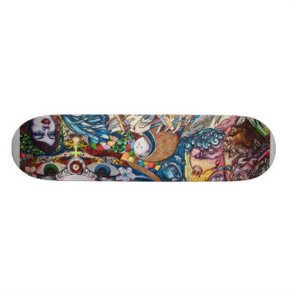 Skateboard Peignez votre planche à roulettes de foi