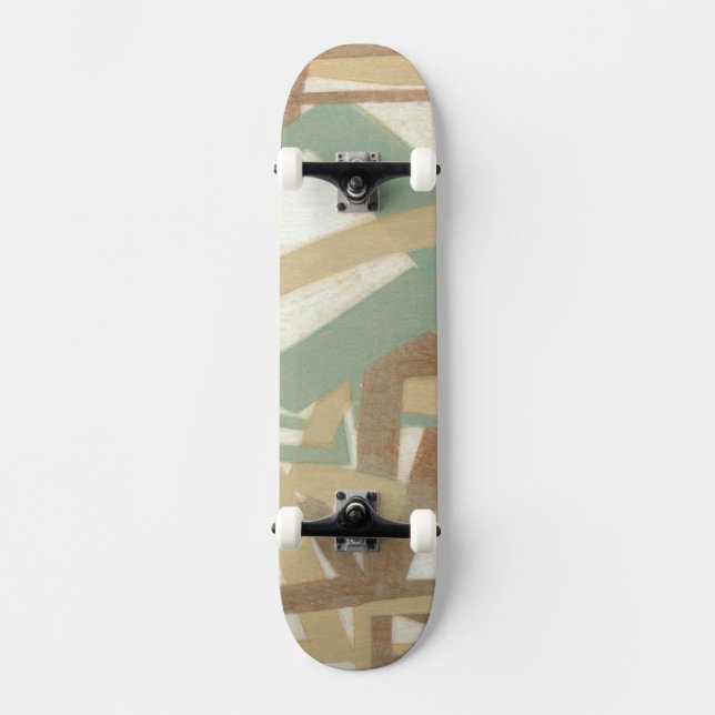 Skateboard Peinture à main levée par Norman Wyatt (Recto)