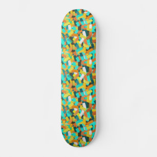 Skateboard Peinture colorée