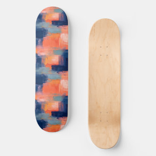 Skateboard Peinture colorée