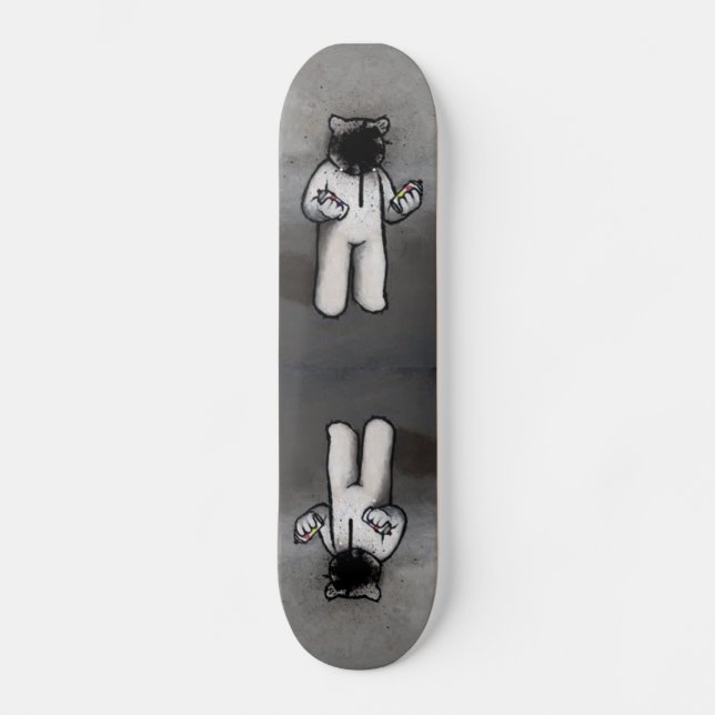 Skateboard peinture de jet (Recto)
