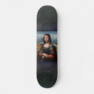 Skateboard Peinture de Mona Lisa