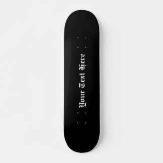 Skateboard Peinture murale personnalisée, Patinage, Noir et B