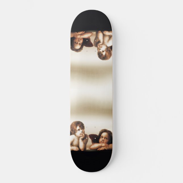 Skateboard Pensée d'anges de Sistine Madonna (Recto)