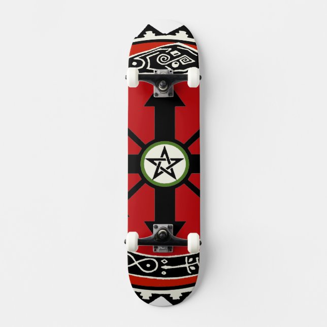 Skateboard Pentacle Witchcraft (Recto)