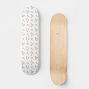 Skateboard Peonies S'Il Vous Plaît Patinage Planche