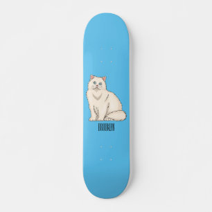 Skateboard Persian cat