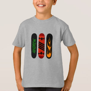 Skateboard Personalized T-Shirt