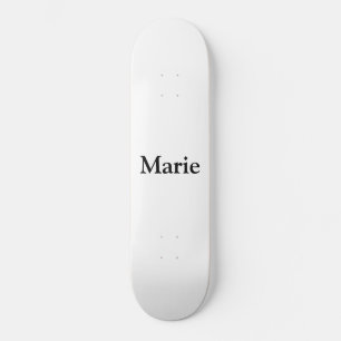 Skateboard personnalisé ajouter votre nom texte personnalisé