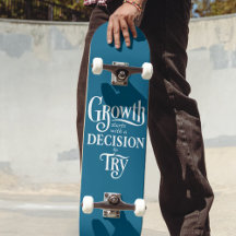Skateboard personnalisé - La croissance commence