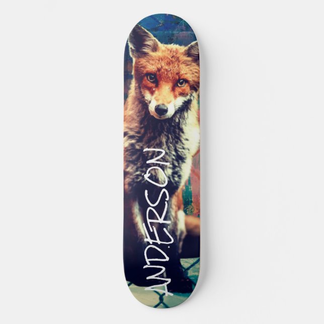 Skateboard Personnalisé RBAN FOX (Recto)