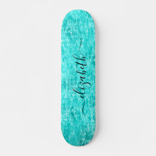 Skateboard Personnalisé Vert Menthe brillante
