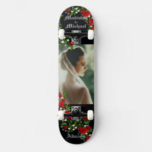 Skateboard Personnaliser les noms et la grande photo artisana