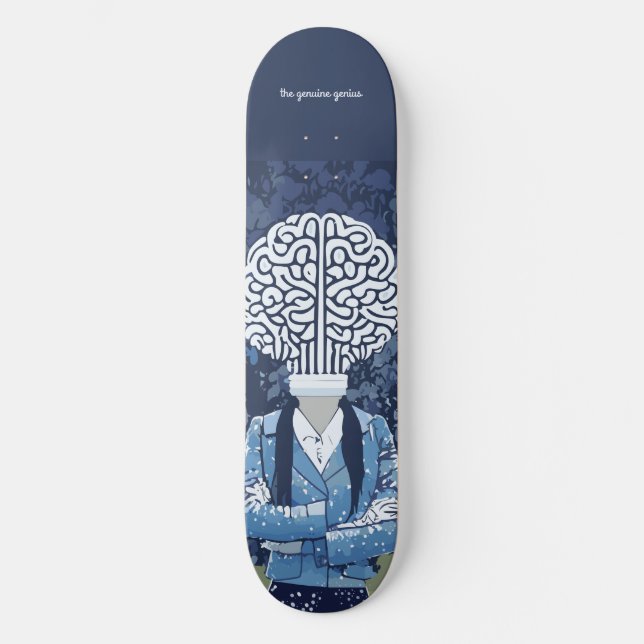 Skateboard Personne de cerveau (Recto)