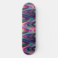 Petite dalle de verre Vagues 8 1/4" Planche de ska