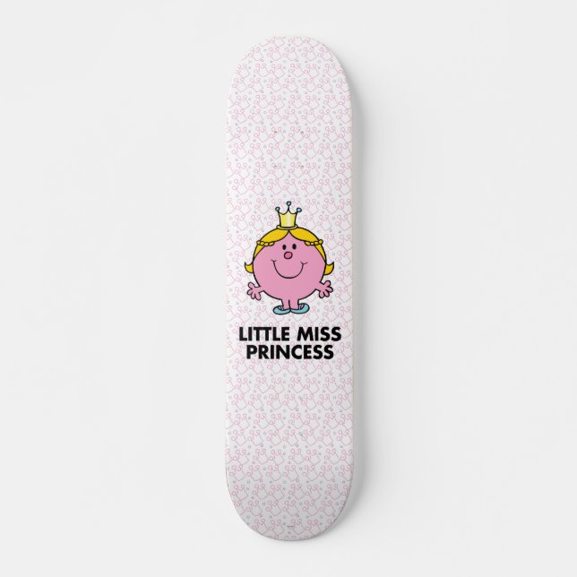 Skateboard Petite Mlle Princesse | Arrière - plan de la Couro (Devant)