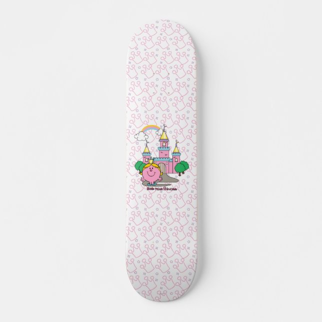 Skateboard Petite Mlle Princesse | Château Royal (Devant)