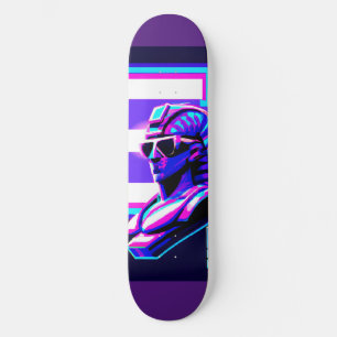 Skateboard Pharaon Synthwave