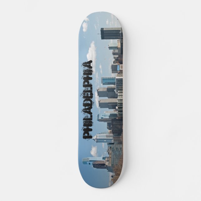Skateboard Philly winter (Recto)