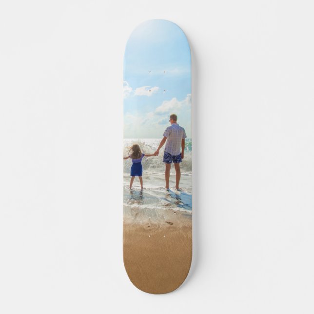Skateboard Photo personnalisée - Unique votre propre design - (Devant)