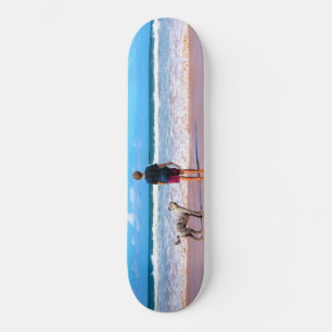 Skateboard Photo personnalisée - Votre propre design - J'aime