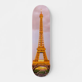 Skateboard Photographie romantique de la tour Eiffel | Paris,