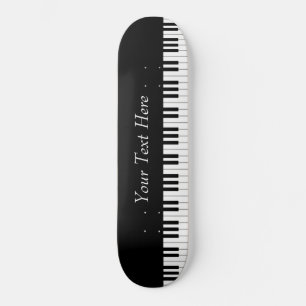 Skateboard Piano Keyboard Elegant