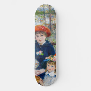 Skateboard Pierre-Auguste Renoir - Deux soeurs sur la terrass