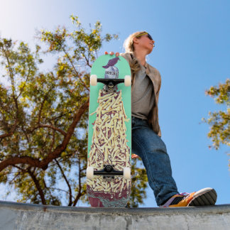 Skateboard Pile of Bones by ODDFISCH Skateboards!