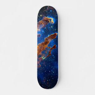 Skateboard Pillars of Creation - James Webb NIRCam Astronomy