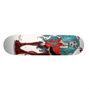 Skateboard Pin-up de DevilGirl