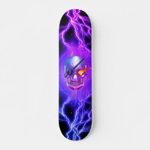 Skateboard Pirate de crâne - Correctif oeil
