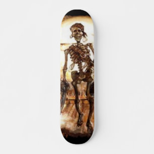 Skateboard pirate de skleleton