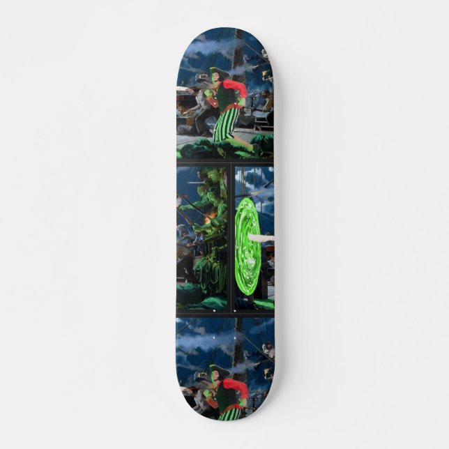 Skateboard Pirate Rick (Devant)