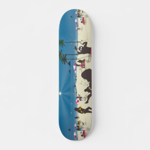 Skateboard Plage