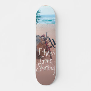 Skateboard Plage Surf Vélo Gone Surf