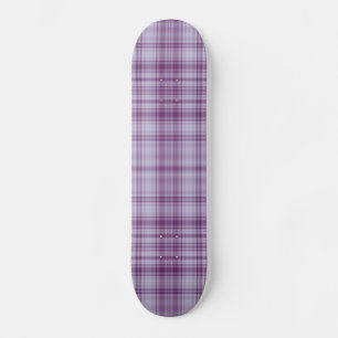 Skateboard Plaid violet