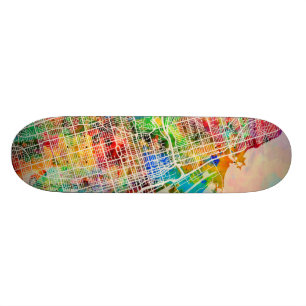Skateboard Plan de ville de ville de Toronto