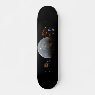 Skateboard plan d'impression personnalisé d'origine # 2 SPACE