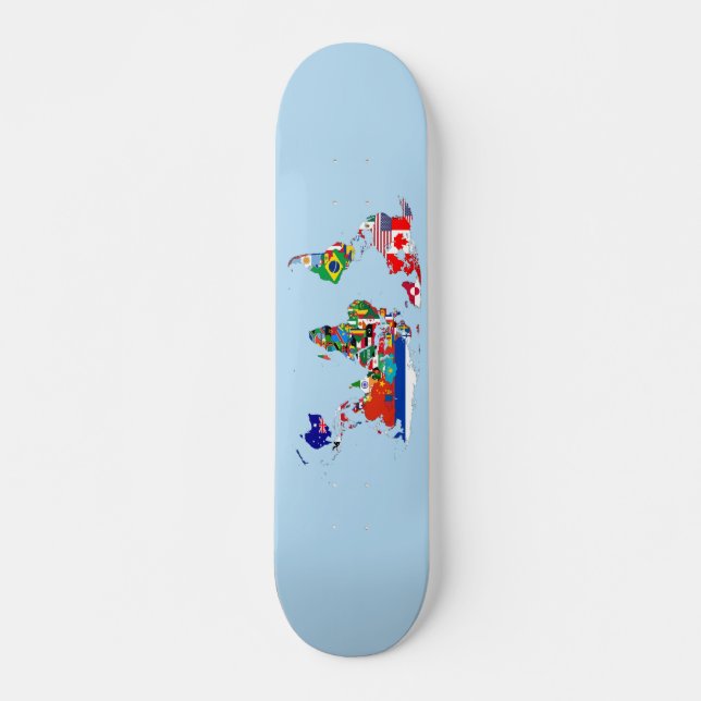 Skateboard Plan mondial pour le skate (Devant)