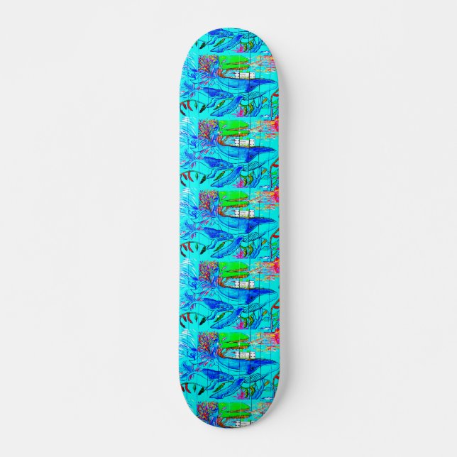 Skateboard planche à roulettes (Devant)