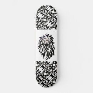 Skateboard Planche à roulettes 010 - Lion africain