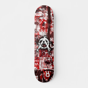 Skateboard Planche à roulettes Anarchy Grunge