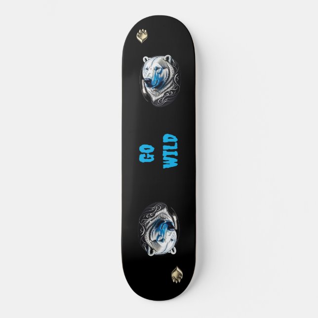 Skateboard Planche à roulettes | Arctic Animal Board (Recto)