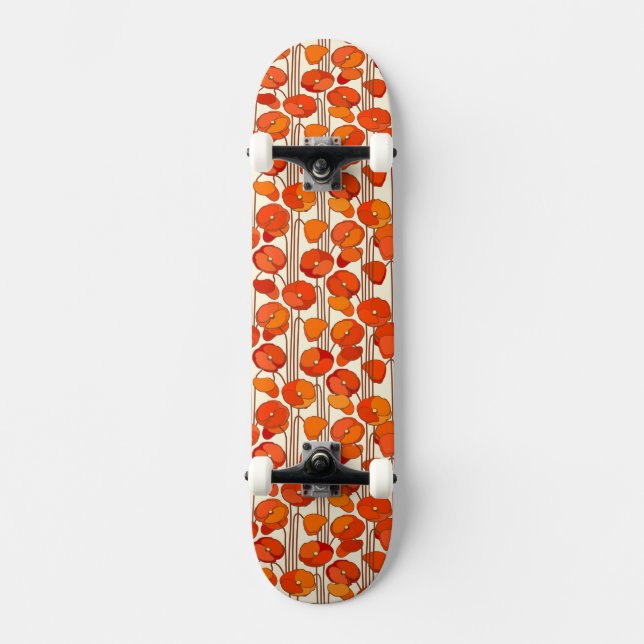 Skateboard Planche à roulettes Art Nouveau (Recto)